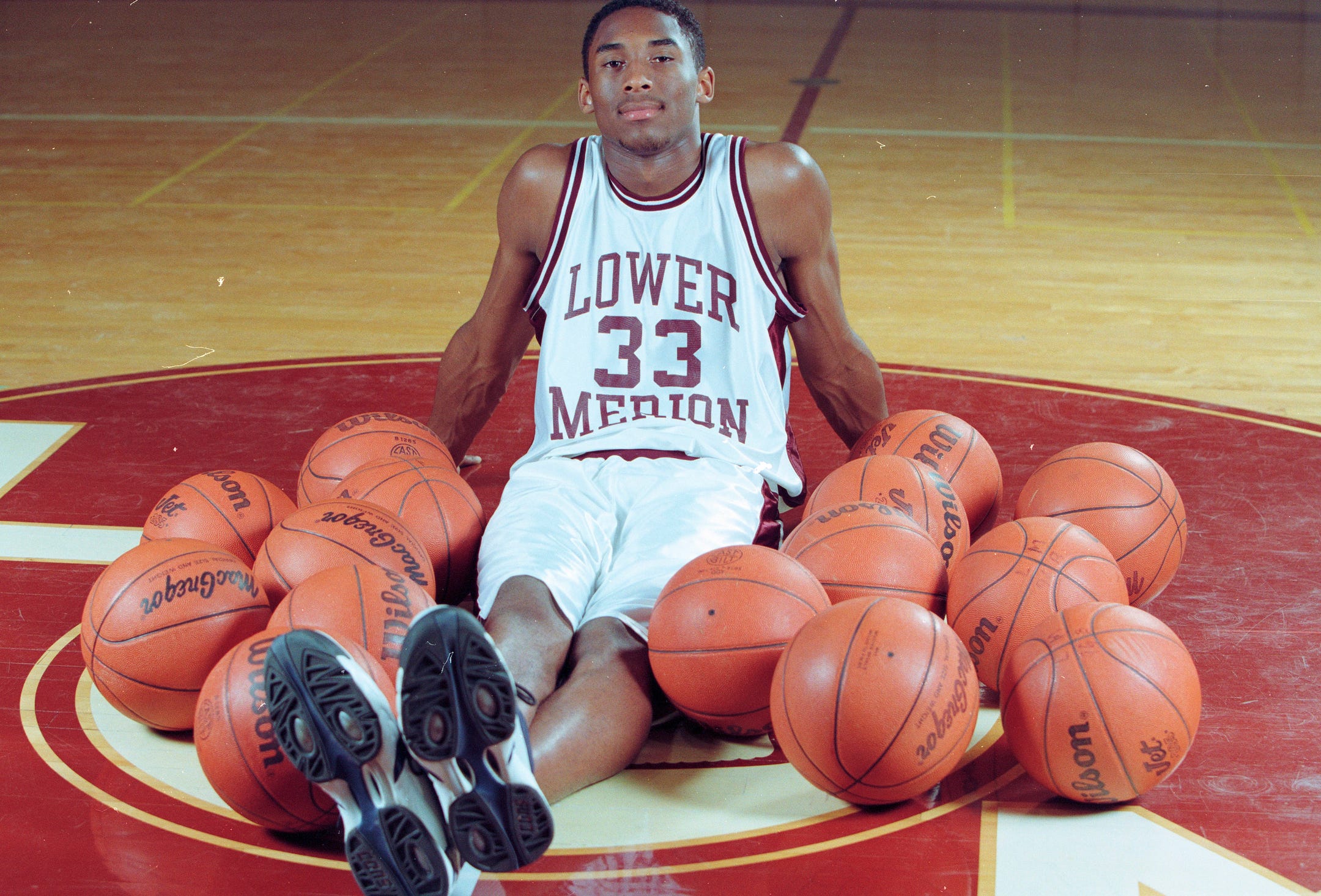 Kobe Bryant #33 Lower Merion High School Jersey