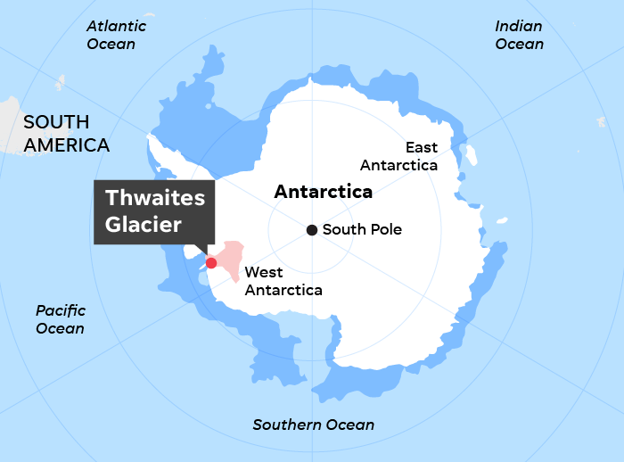 'Doomsday Glacier' fractures could accelerate 'demise' in Antarctica