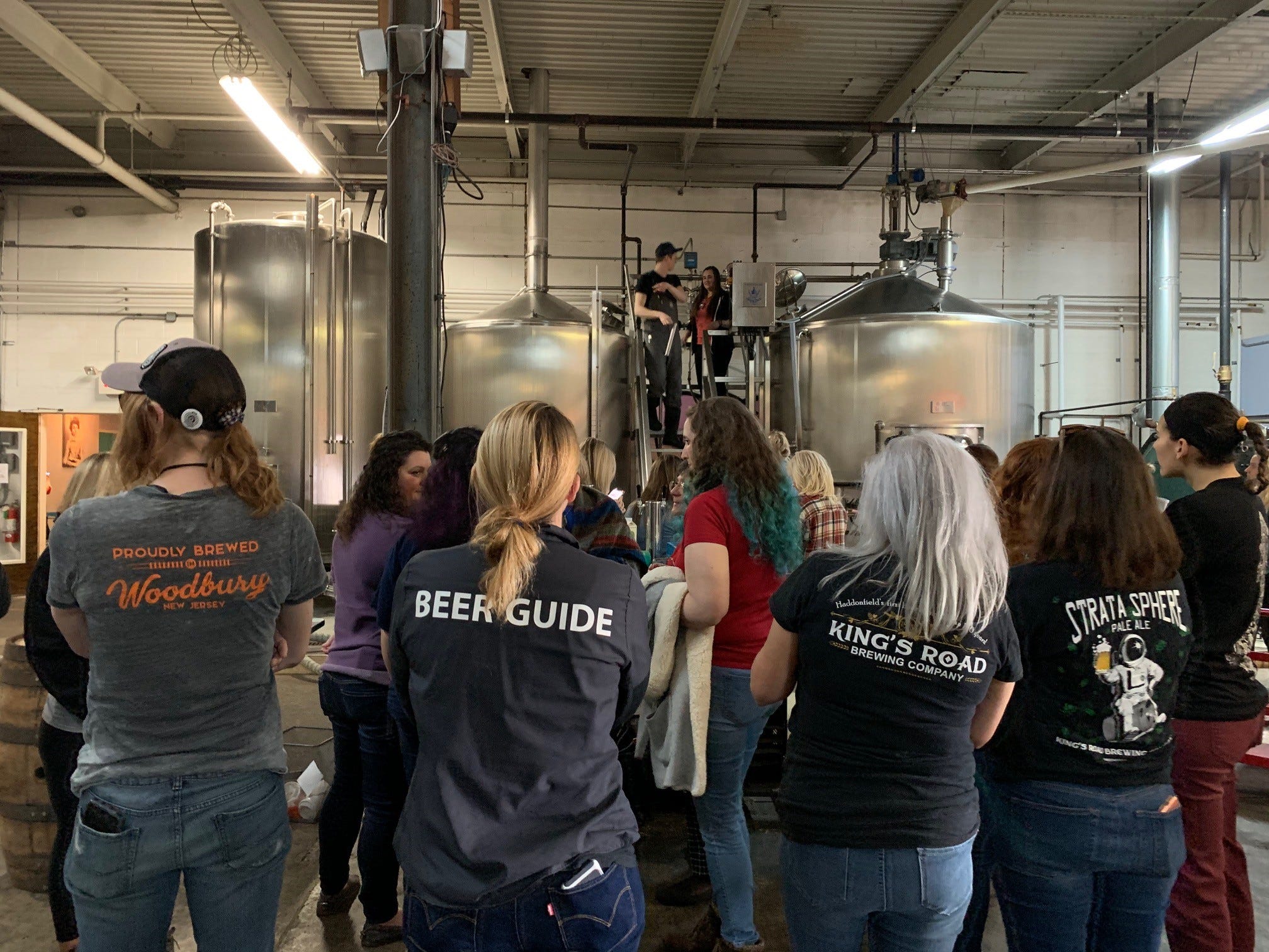 Nj Breweries 100 Plus Women Come Together To Make Beer On Women S Brew Day In Cherry Hill