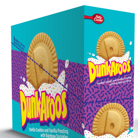 A box of Dunkaroos, available starting this summer