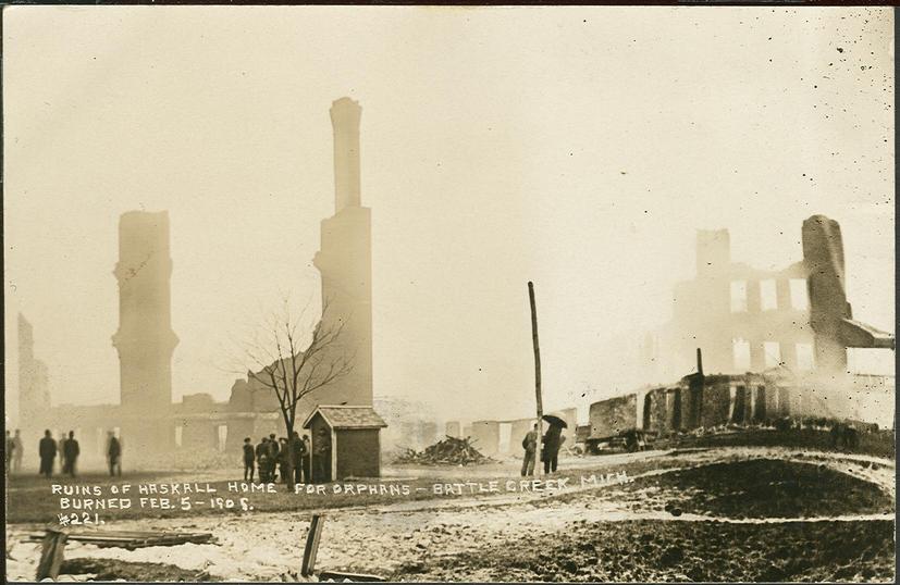 battle creek sanitarium fire