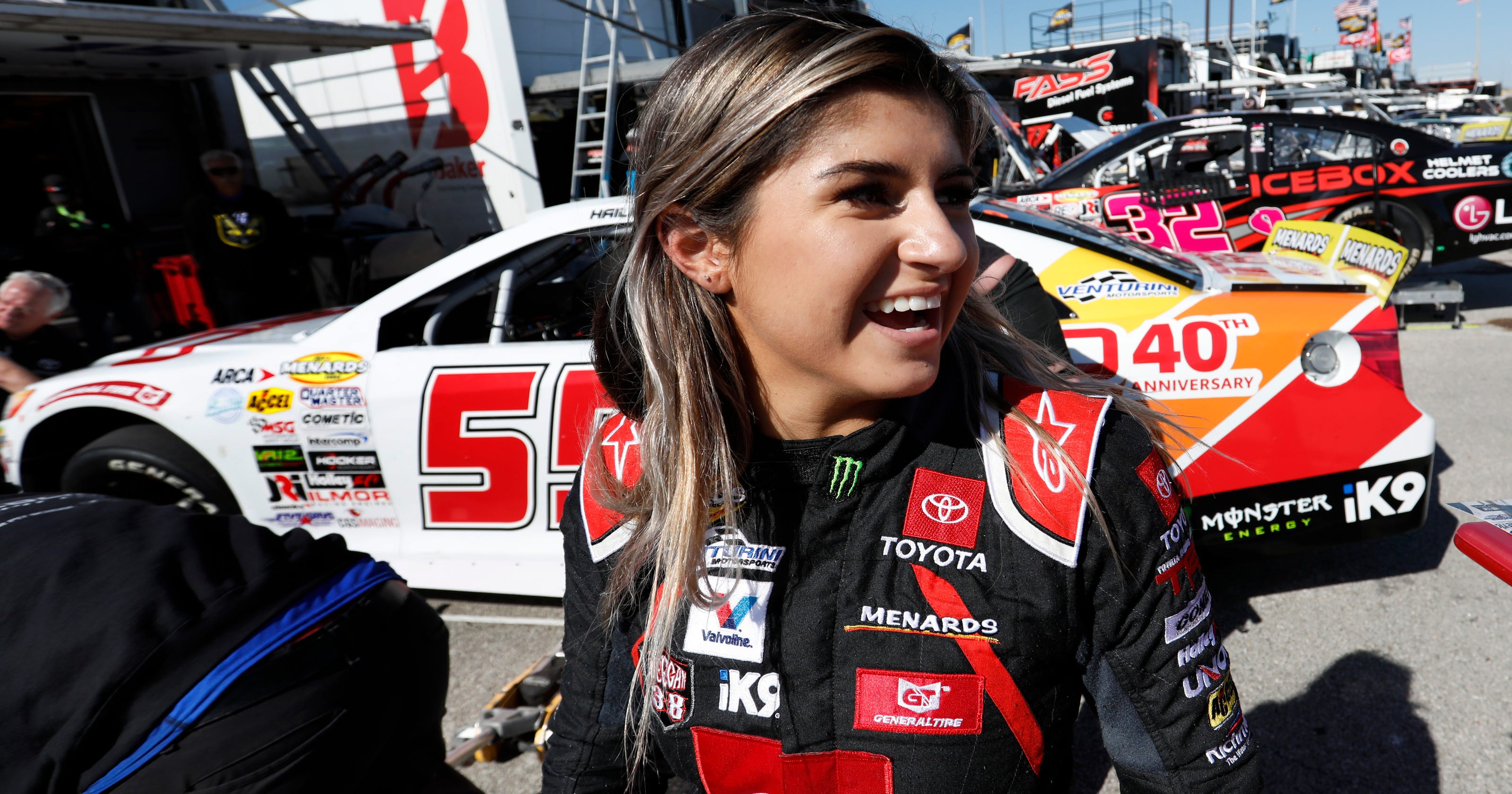 Hailie Deegan begins march to NASCAR’s big leagues at Daytona