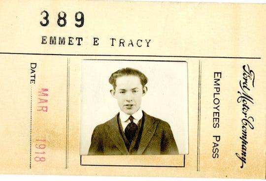 Jim Farley, named chief operating officer of Ford Motor Co. on Feb. 7, is the grandson of Emmet E. Tracy – one of Henry Ford’s earliest employees. He worked at the Rouge plant building the Model T.