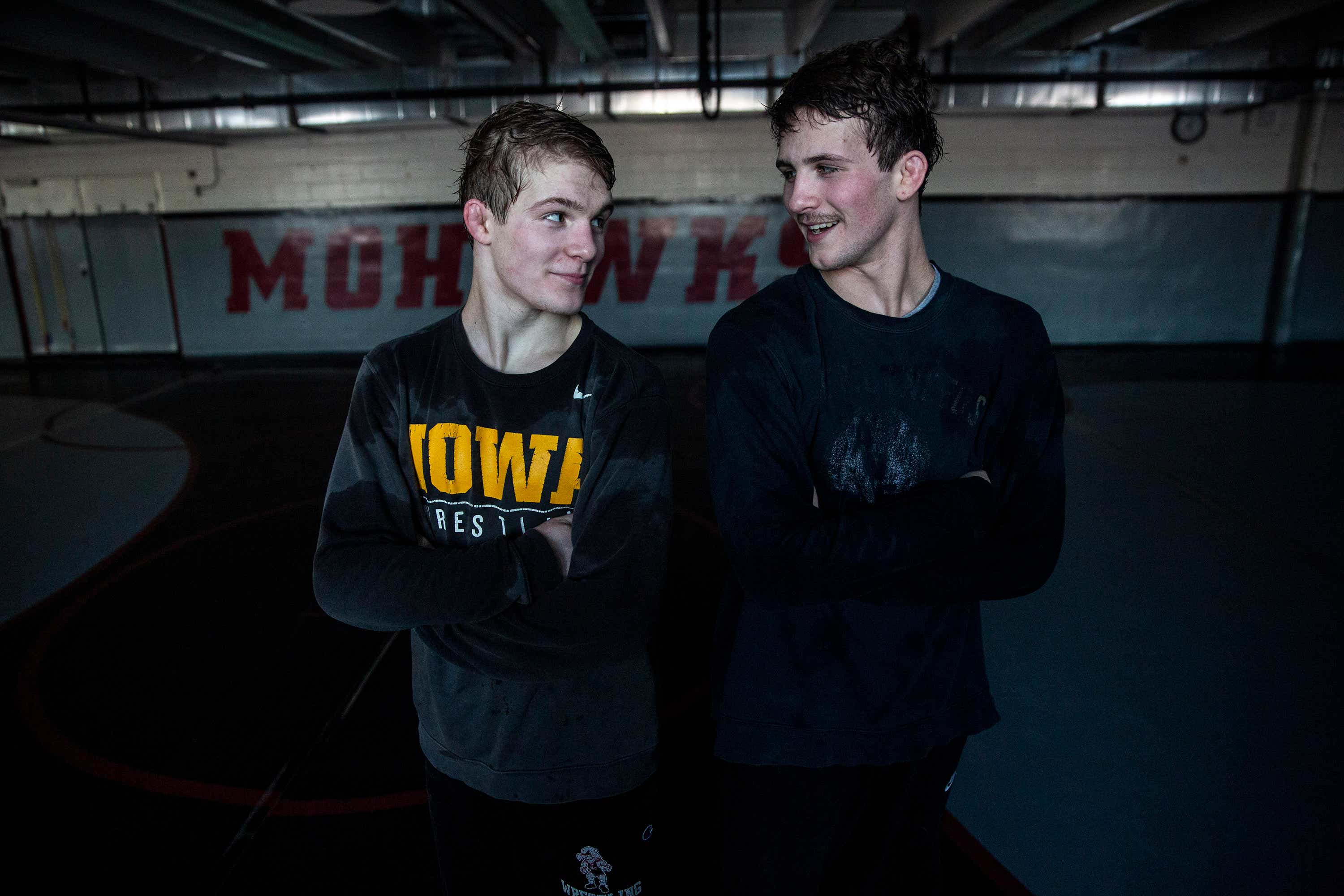 How These Opposite Personality Twins Connect In The Wrestling Room