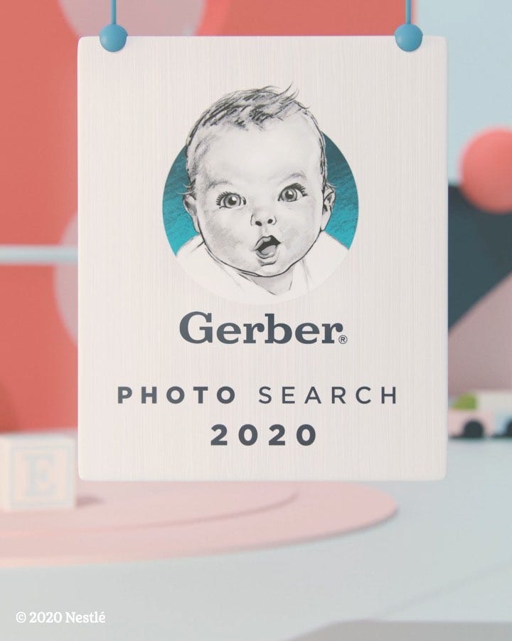 gerber baby modeling 2020