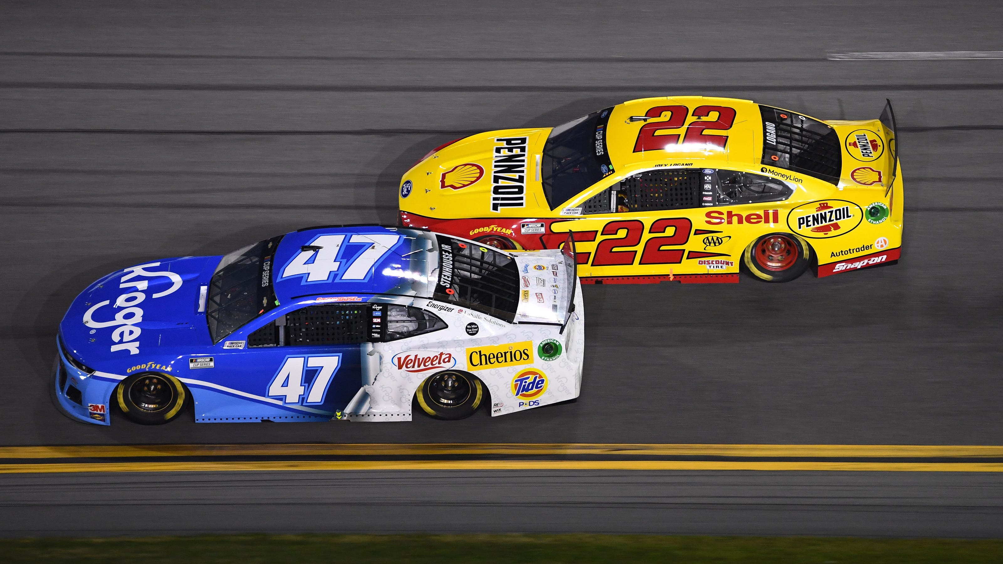 Daytona 500 Joey Logano, William Byron win qualifying races