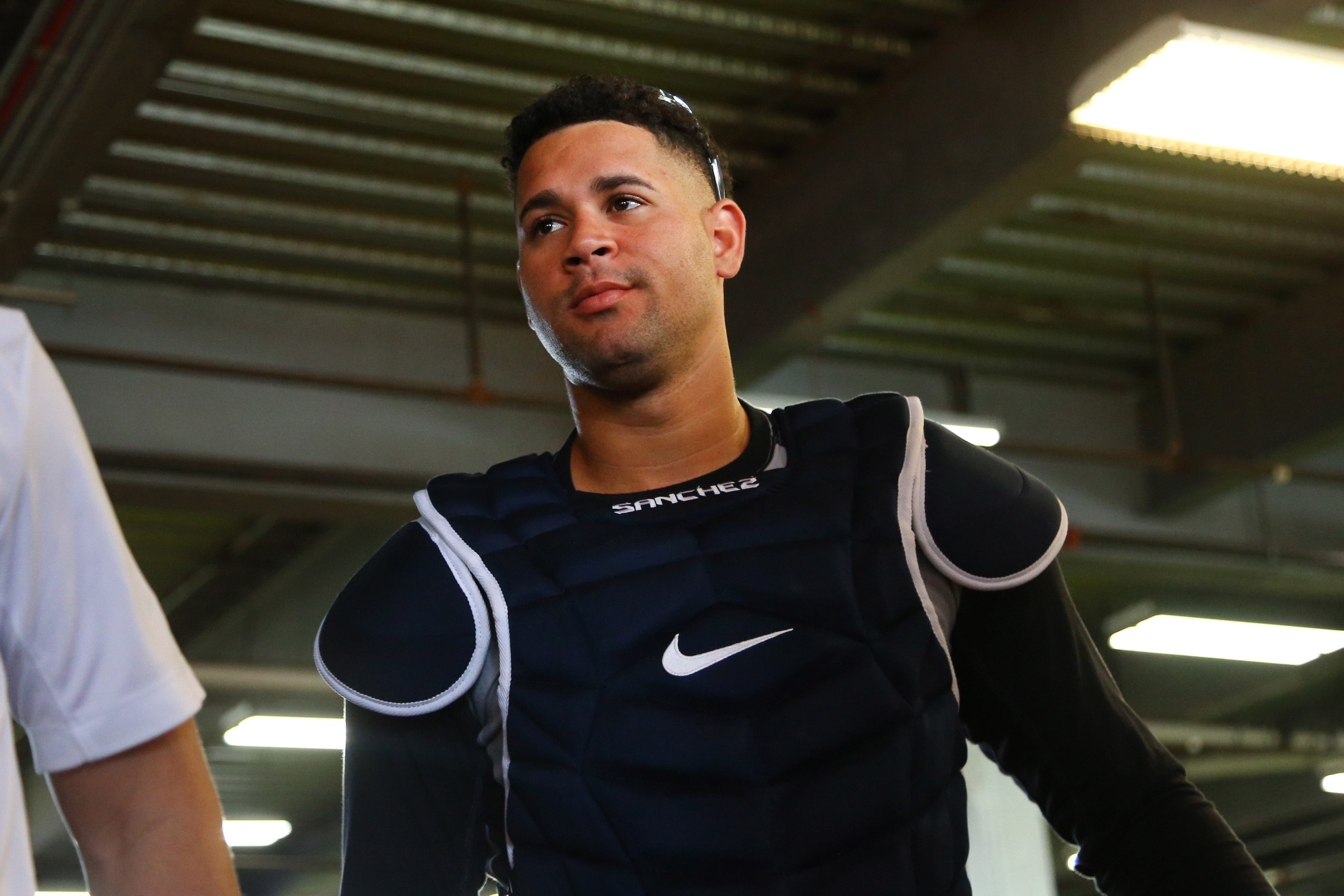 yankees warm up shirt