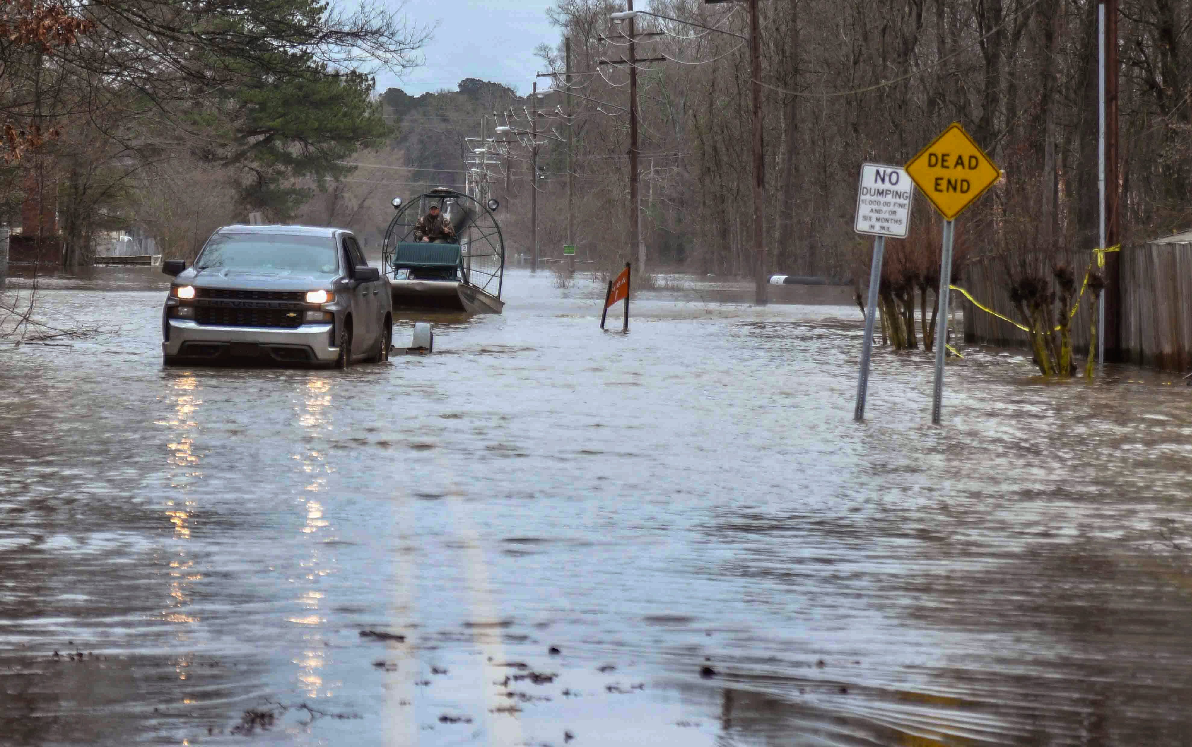 daytona racetrack flooded