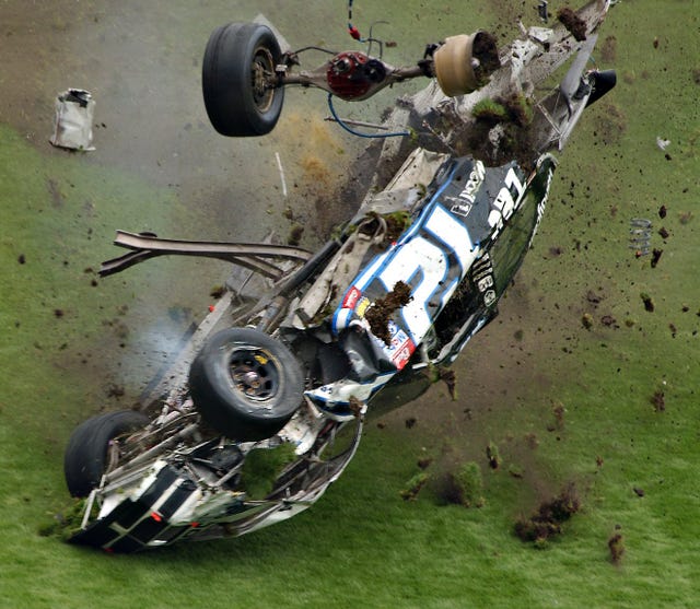 Photos Ryan Newman Had Terrifying 2003 Crash At Daytona 500