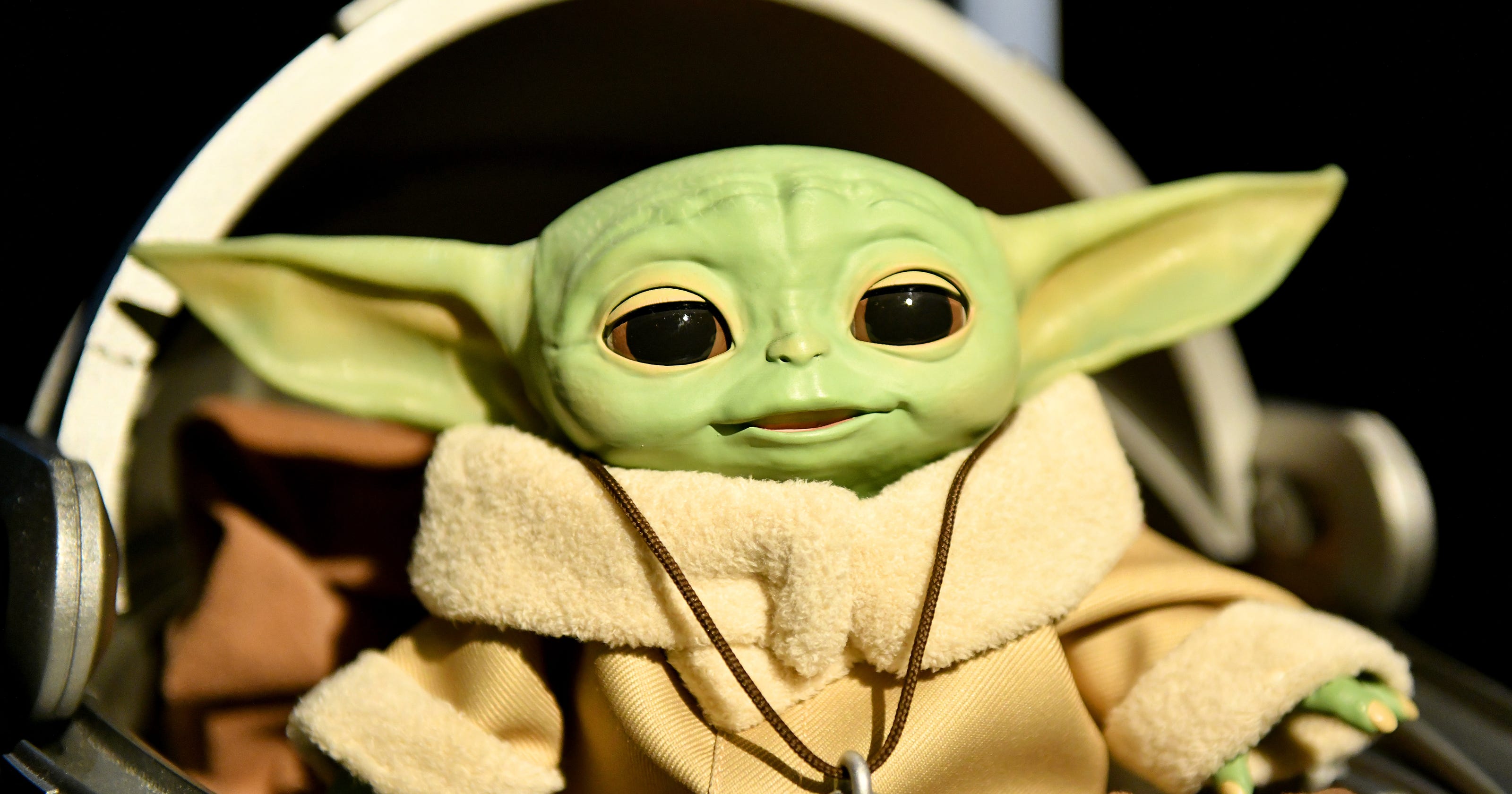 cuddly yoda baby