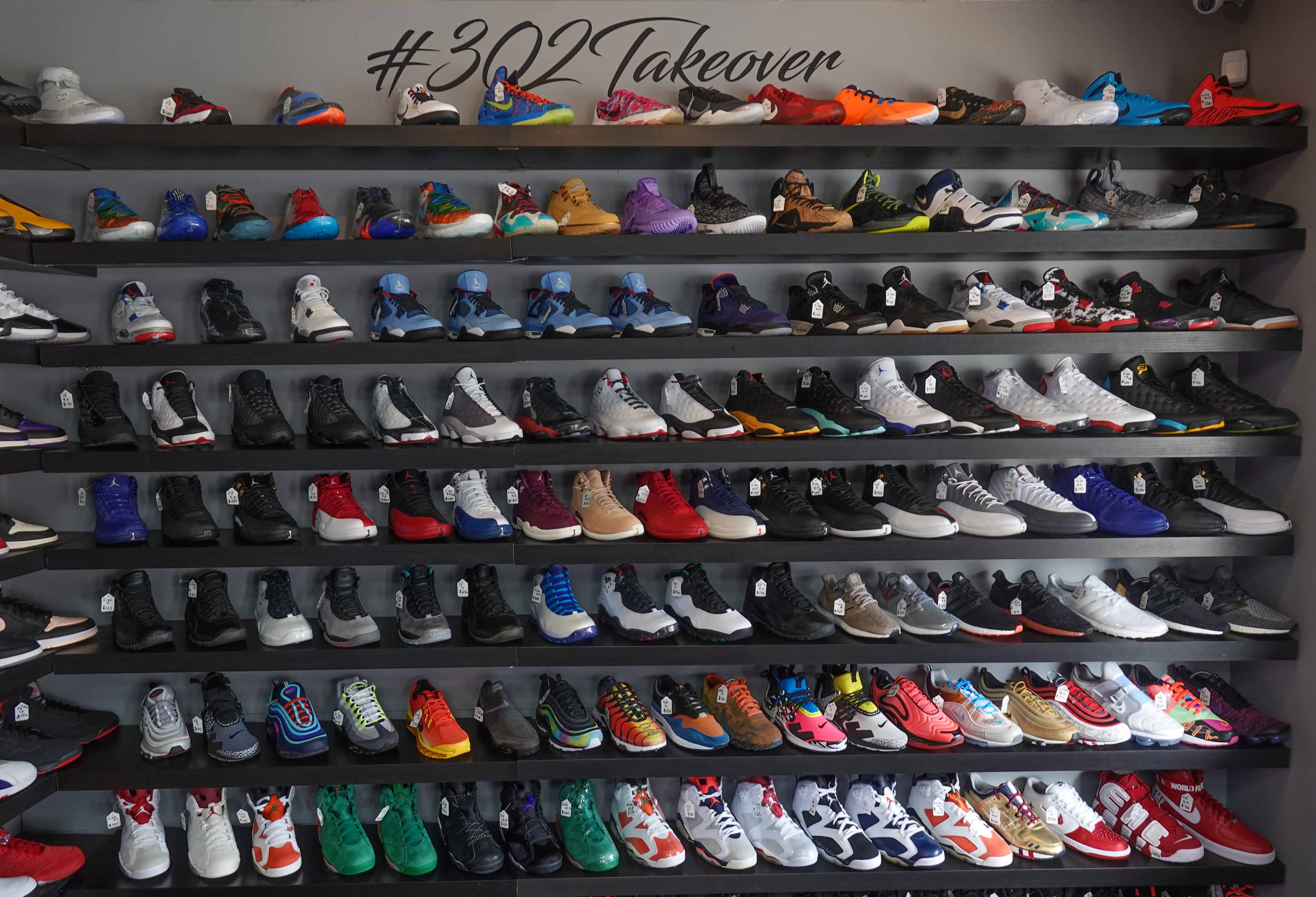 used sneaker store