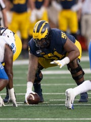 Cesar Ruiz is Michigan's fifth first-round draft pick in four years.