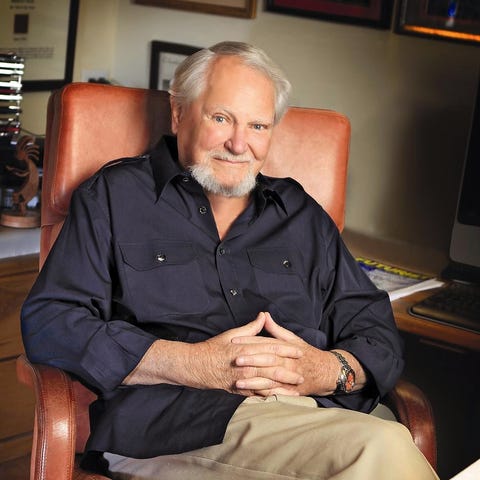 Author Clive Cussler.