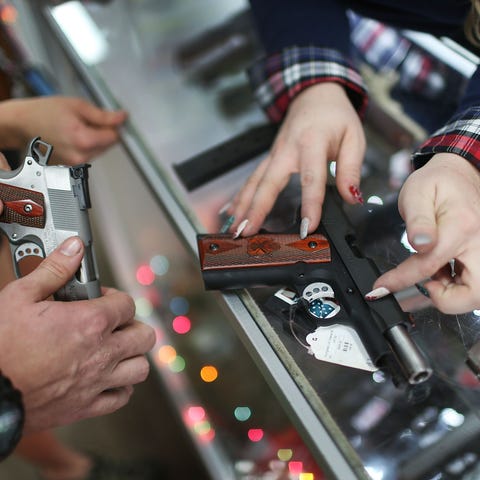 Gun store in Florida.