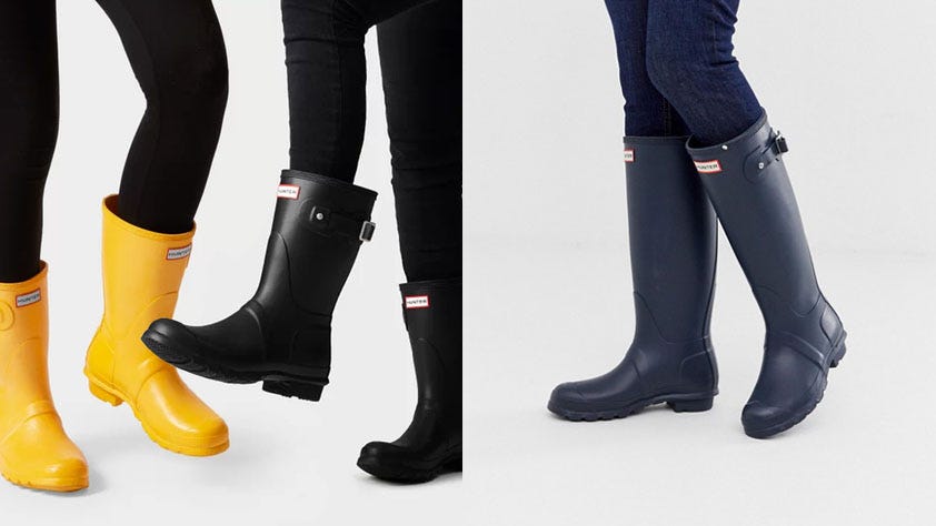 Hunter Rain Boot sale: Get a pair of 