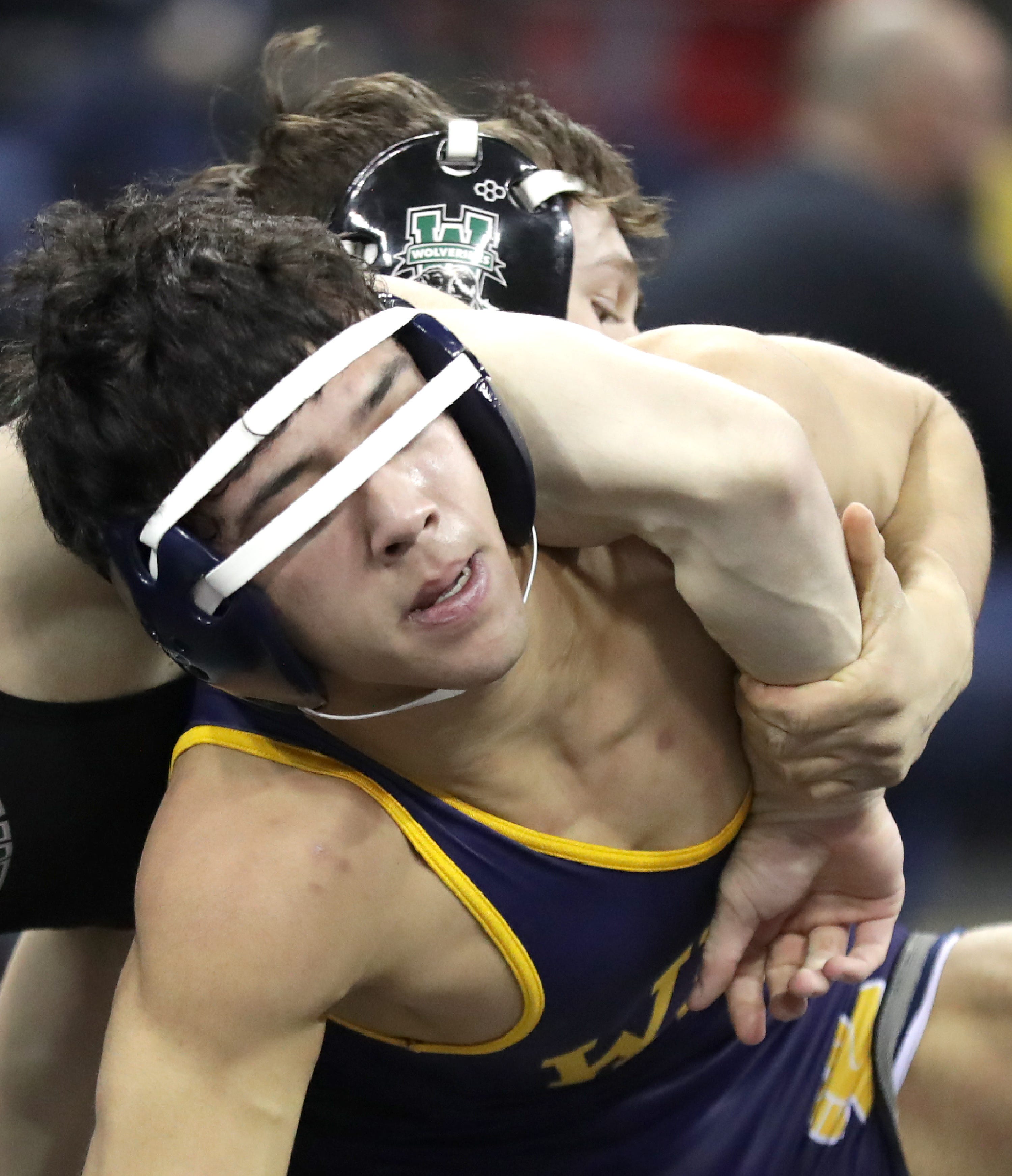 WIAA state wrestling Thursday's results