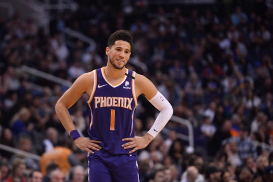 Devin Booker is pleased with the direction of the Phoenix Suns.