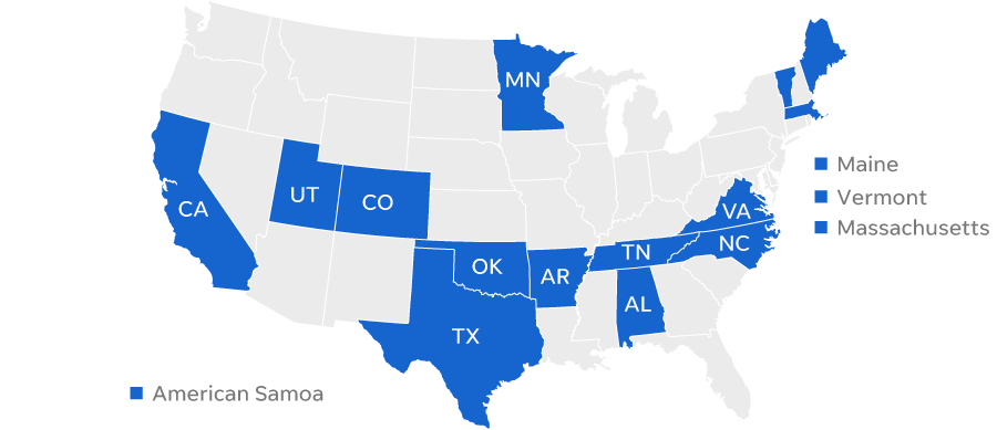 Super Tuesday states