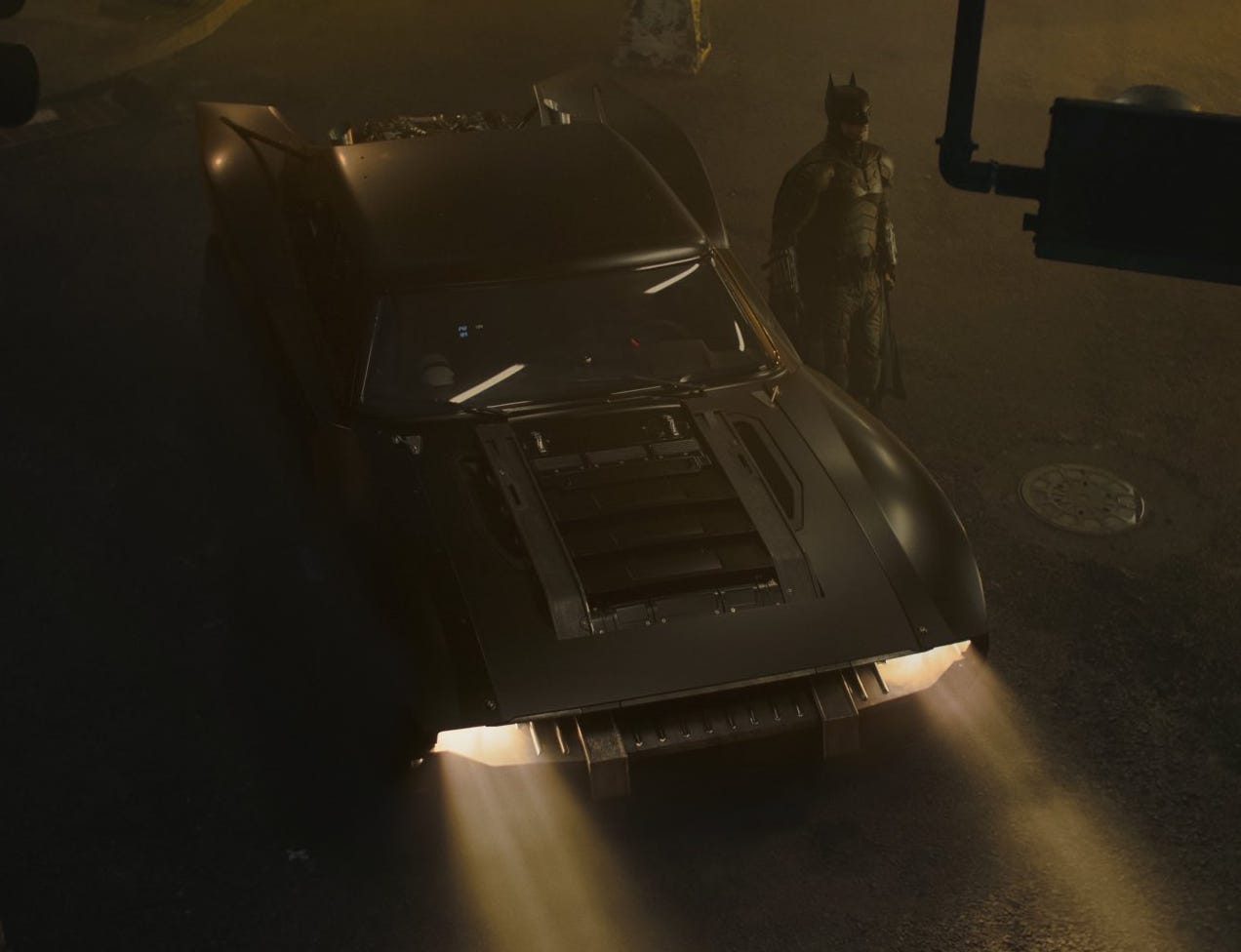 New Batmobile has Detroit muscle car DNA