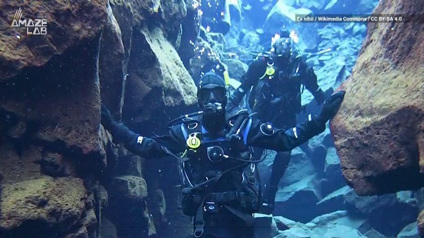 The Diving Spot Where You Can Touch Two Continents At Once 