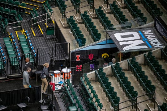 Big Ten tournament canceled because of coronavirus concerns