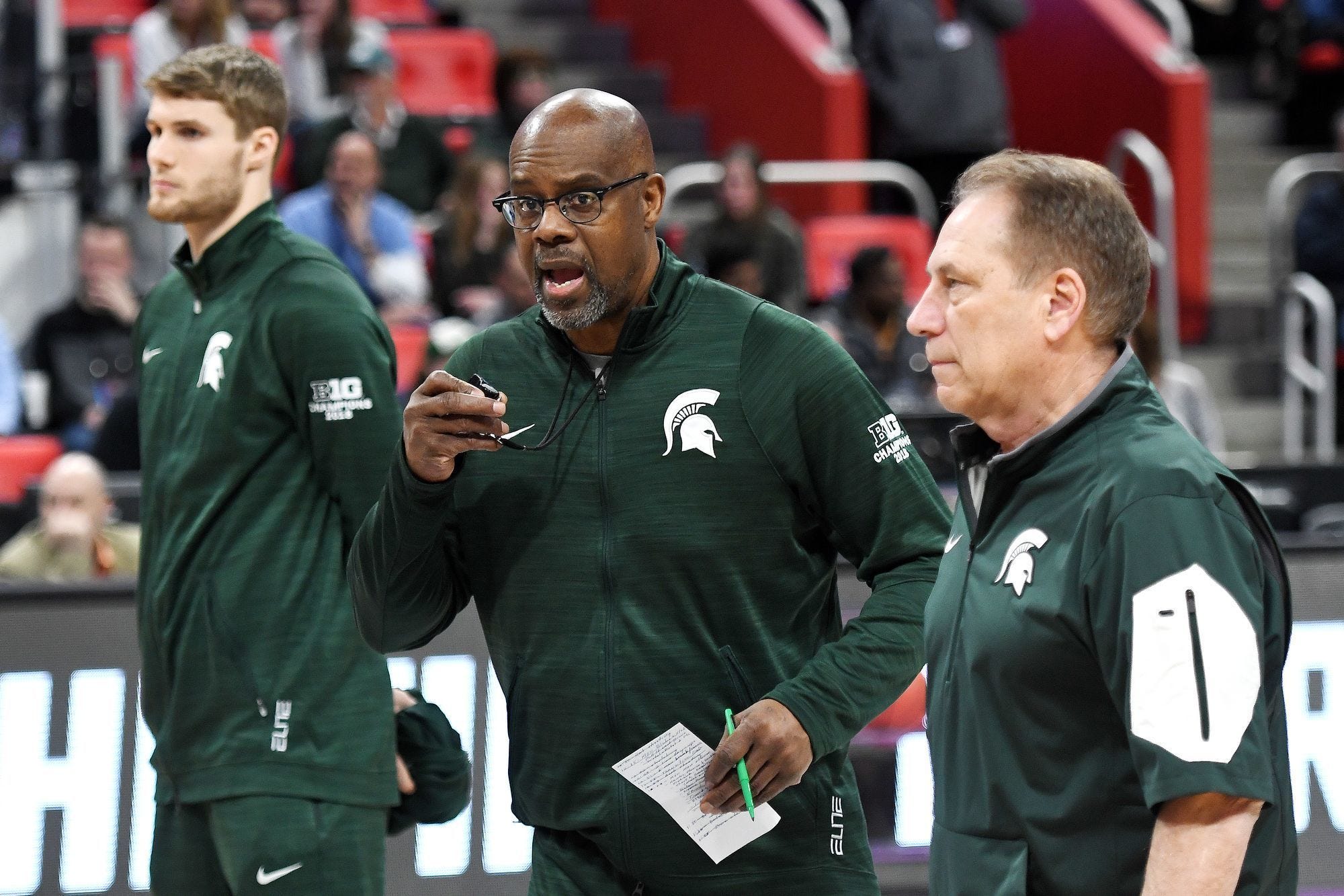 michigan state coaches jacket