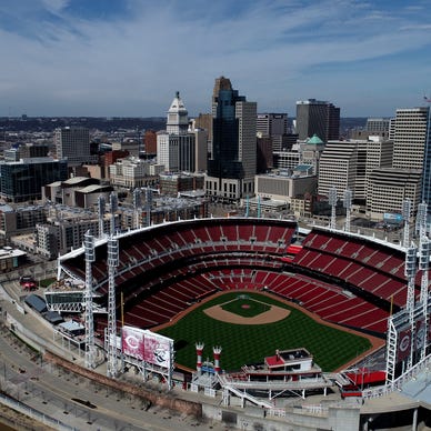 The empty and silent Great American Ball Park is about to come back to life