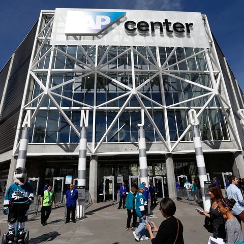 SAP Center in 2015.