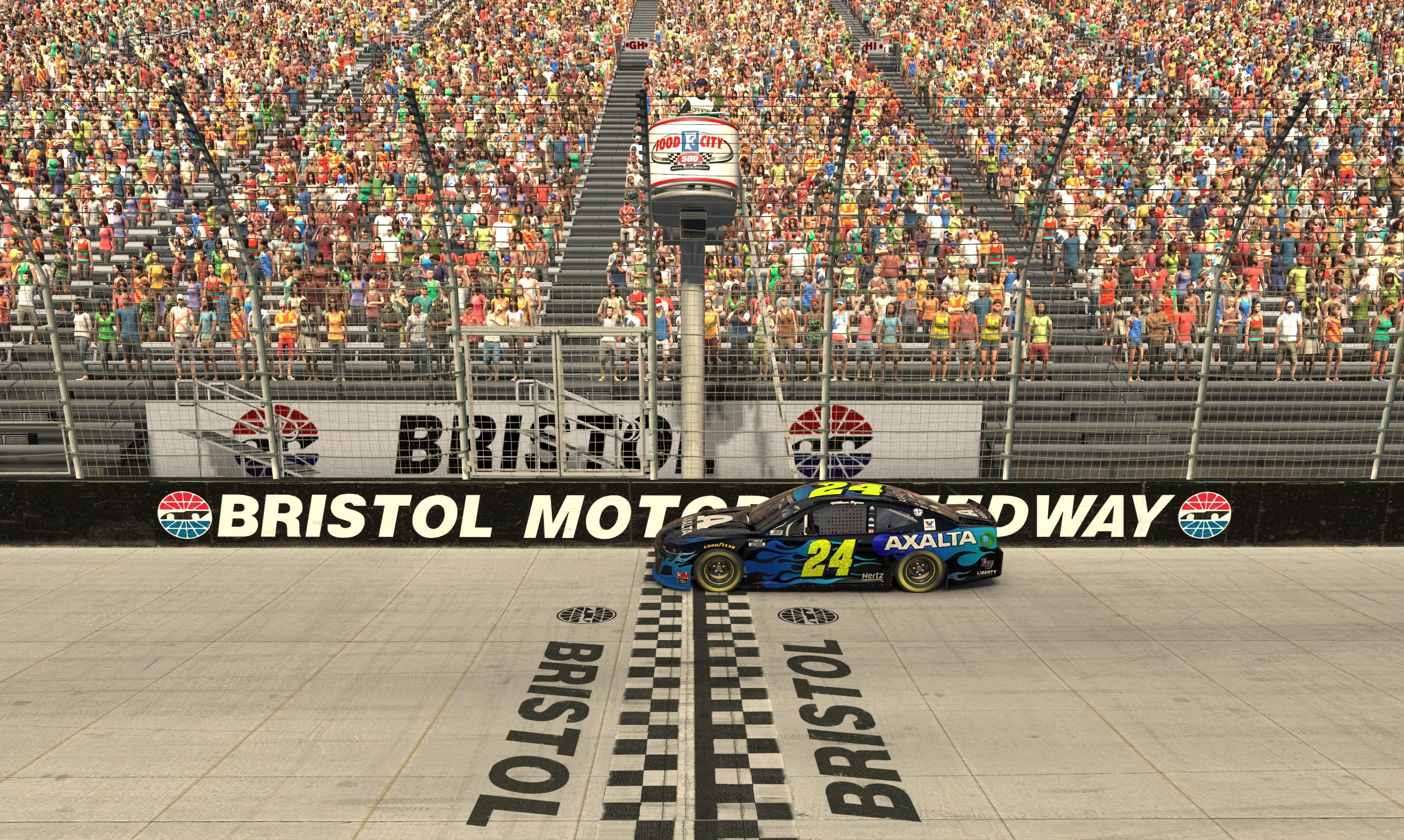 Nascar Iracing William Byron Wins Bristol Bubba Wallace Rage Quits