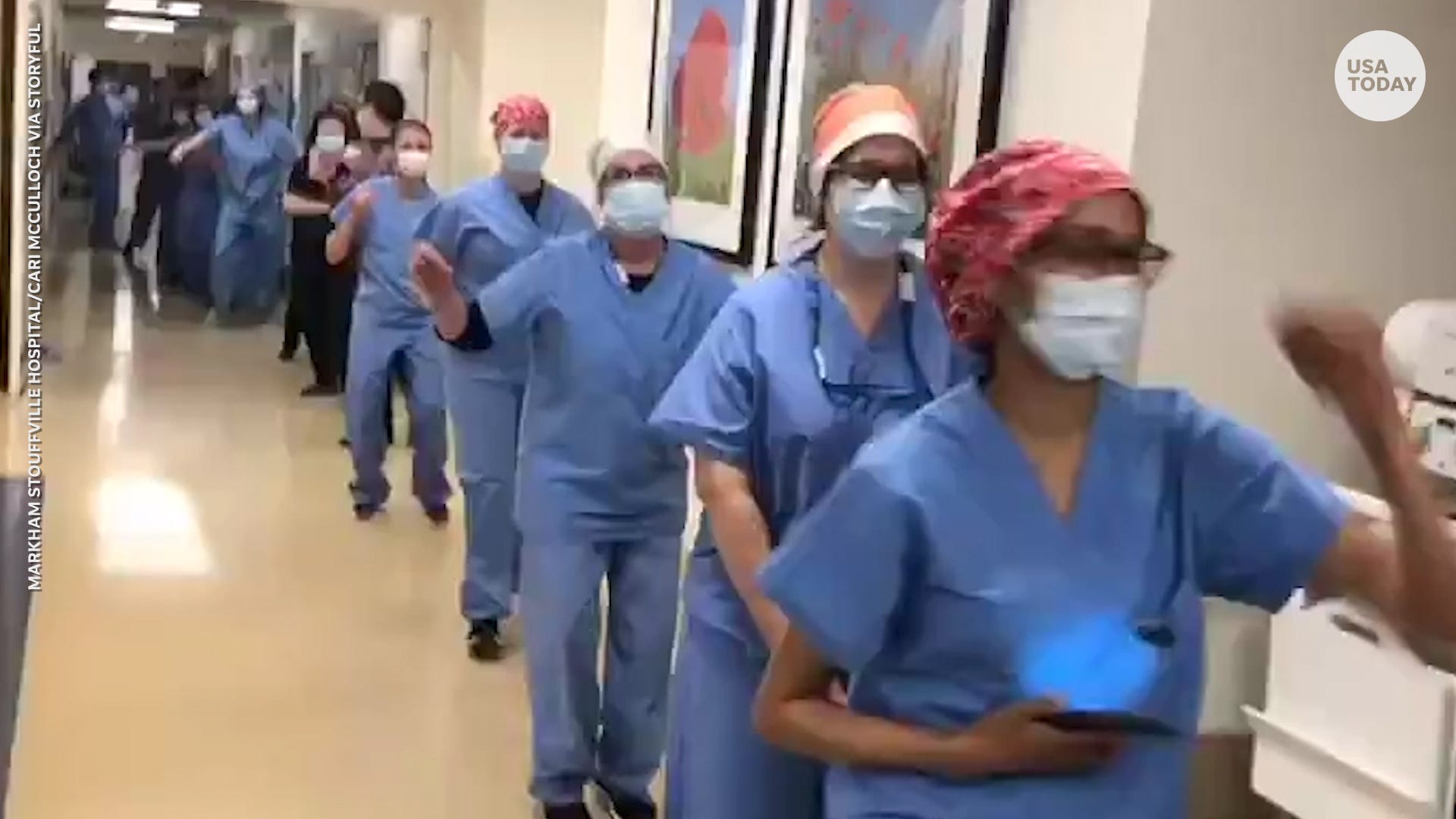 Doctors Dance To Celebrate COVID-19 Patient Coming Off Ventilator