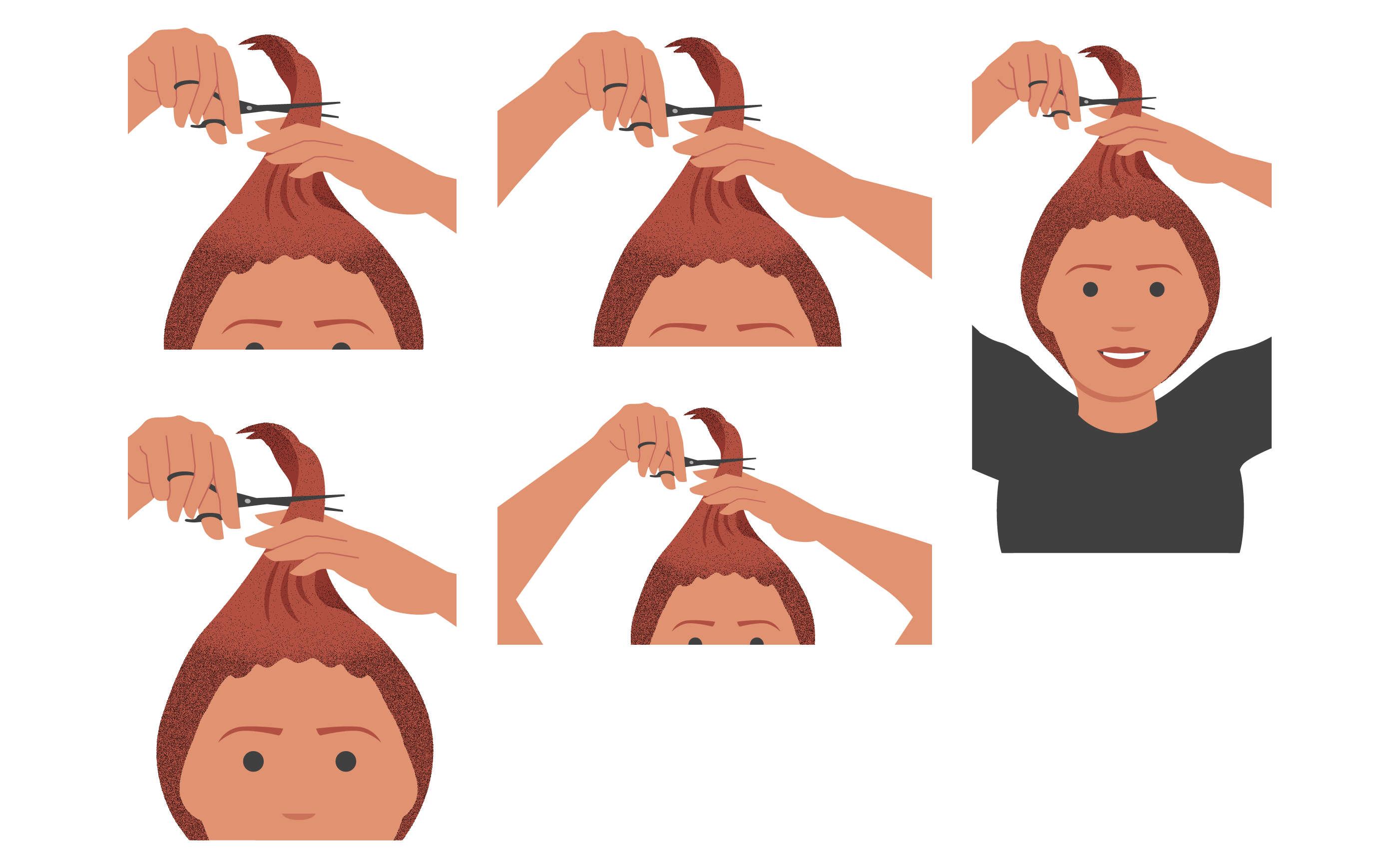 how to cut hair with a machine