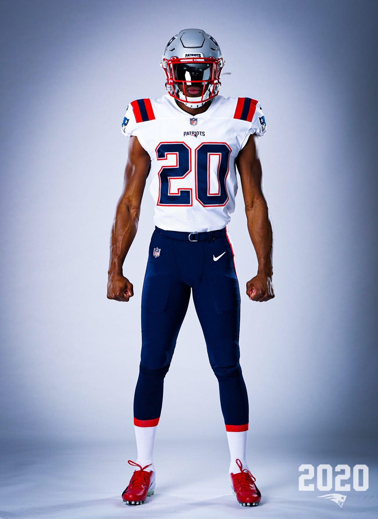 New England Patriots' new uniforms 