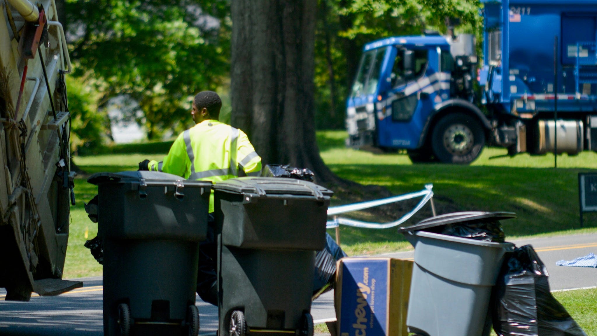 Labor Day trash pick up schedule