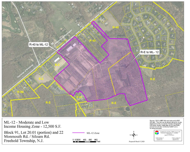 freehold township zoning ordinance