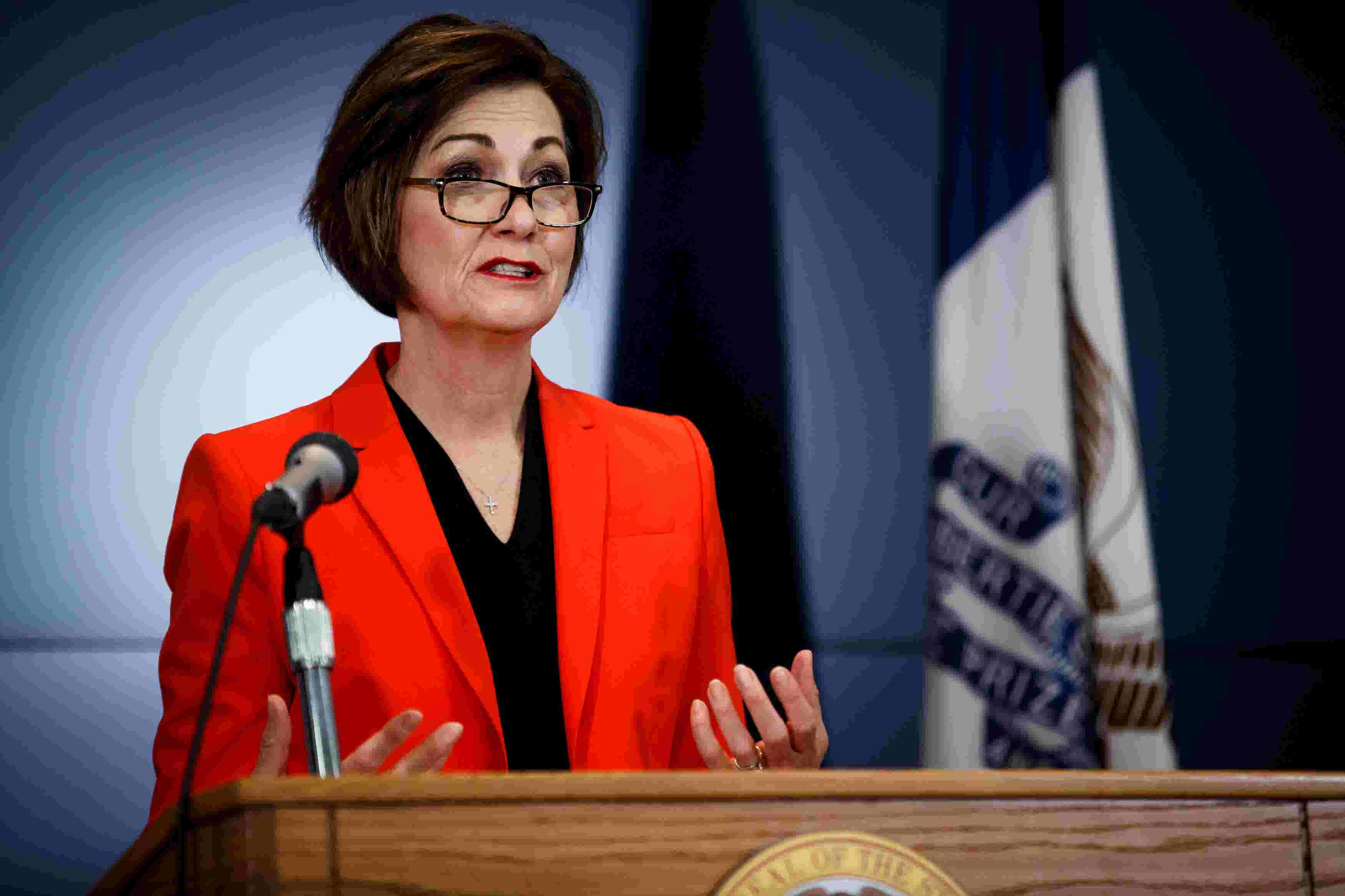 Gov. Kim Reynolds announces updates on COVID-19 in Iowa (4.28)