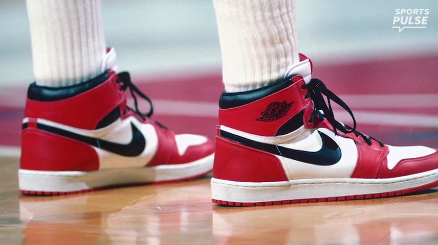 Air Jordan' shoes from rookie year sell 