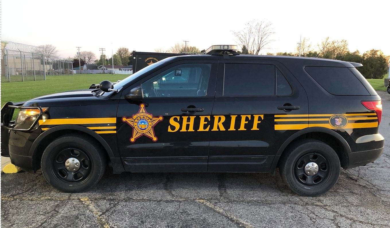 Bucyrus Man Flees In Sheriff's Department Cruiser; Arrested In Wyandot