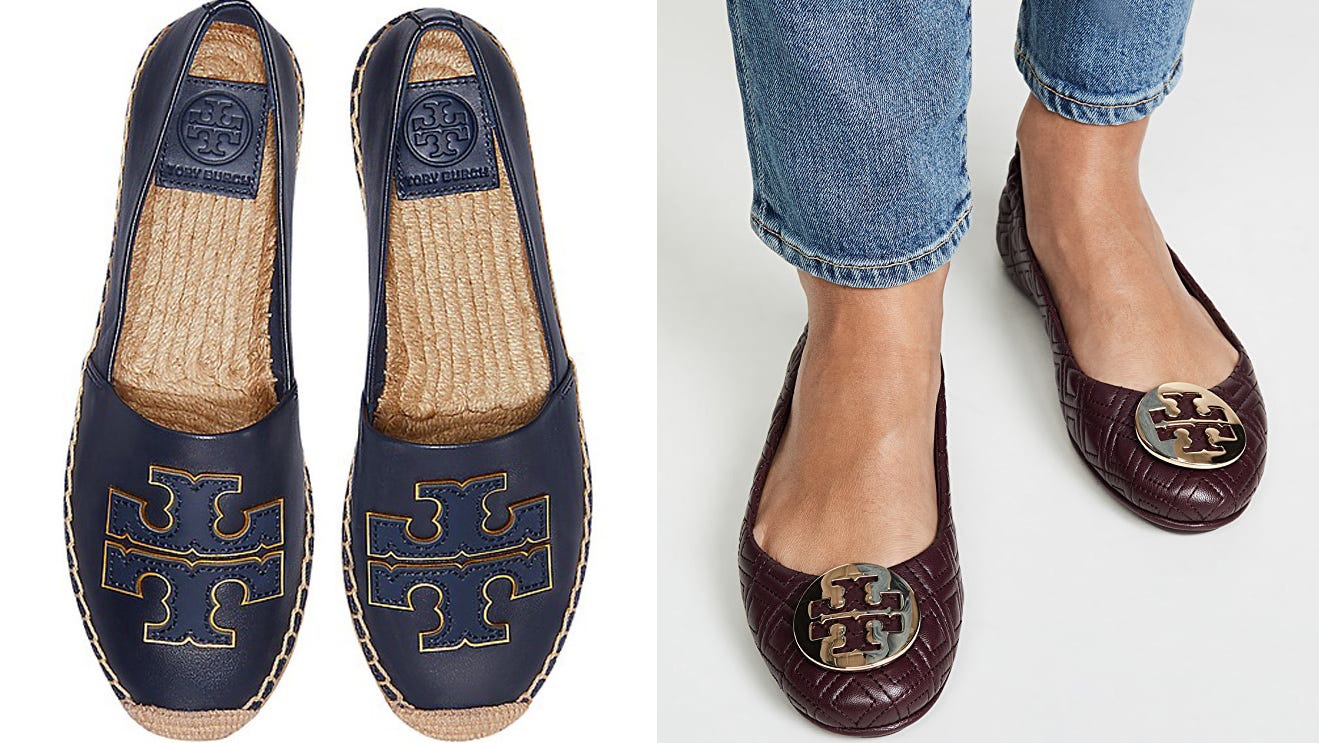 tory burch slippers on sale