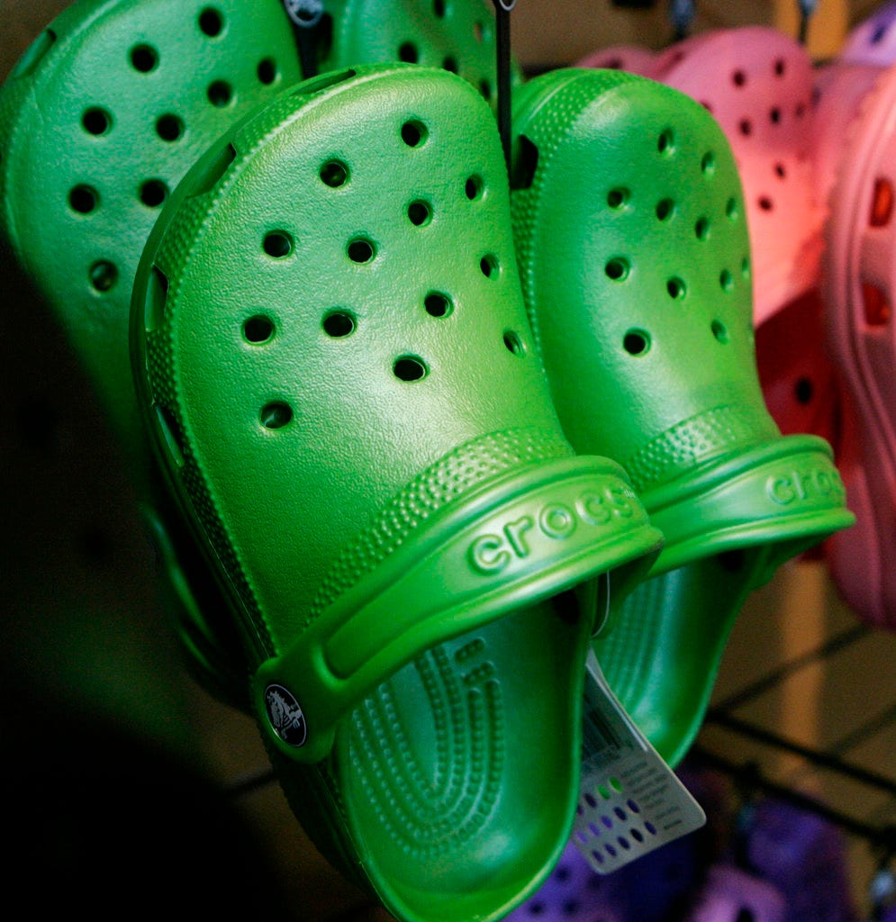 crocs nyse