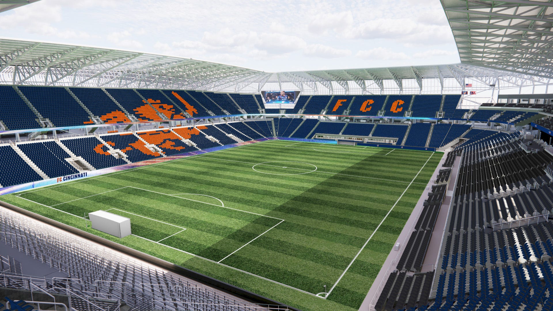 First Glimpse Fans Choose Fc Cincinnati S Seating Bowl Design