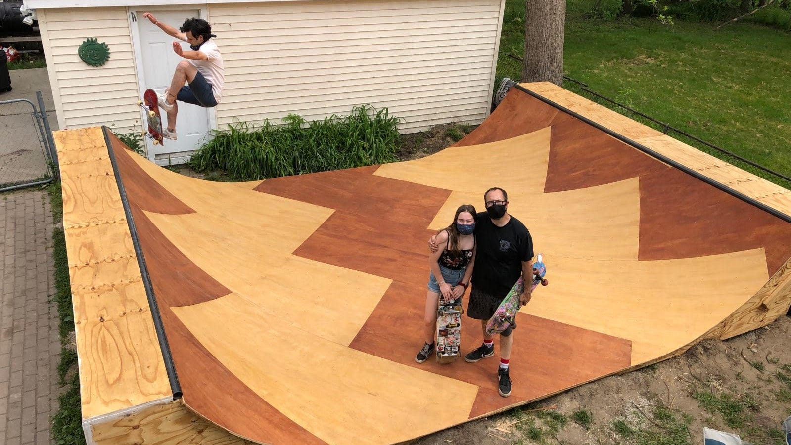 skate ramp was a labor love for Ferndale family