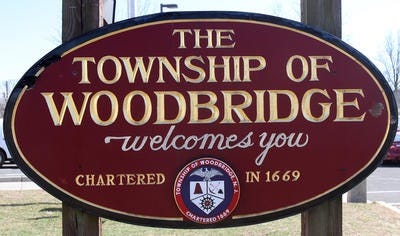 woodbridge township marriage license