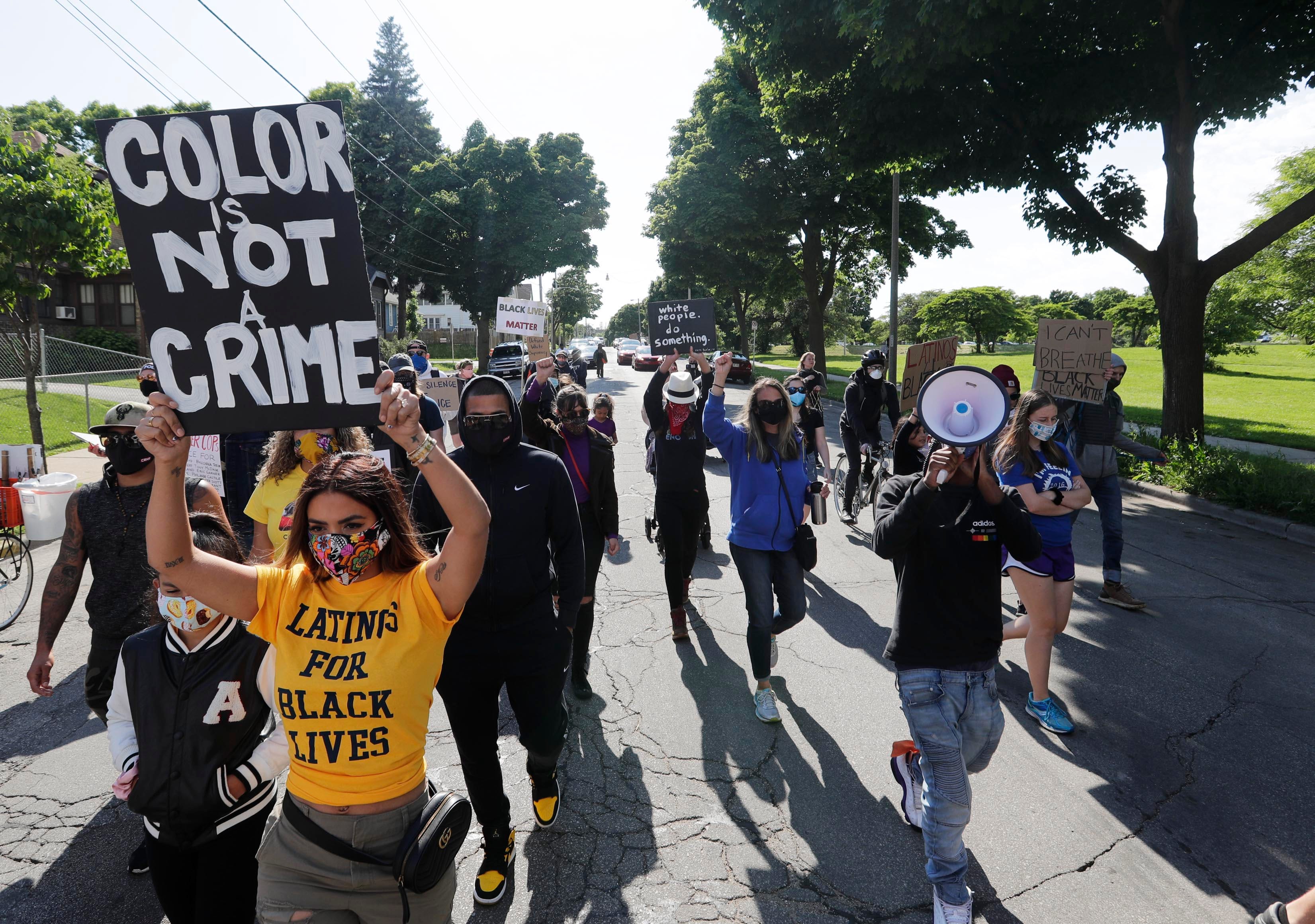 Milwaukee Protests Against Police Brutality Live Updates From Marches   A21c9601 C1a7 4c7f 885a D92dbc0255c2 Protest12 Fri 01 Wood.JPG