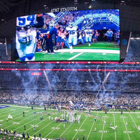 AT&T Stadium. Dallas Cowboys. Opened in 2009.