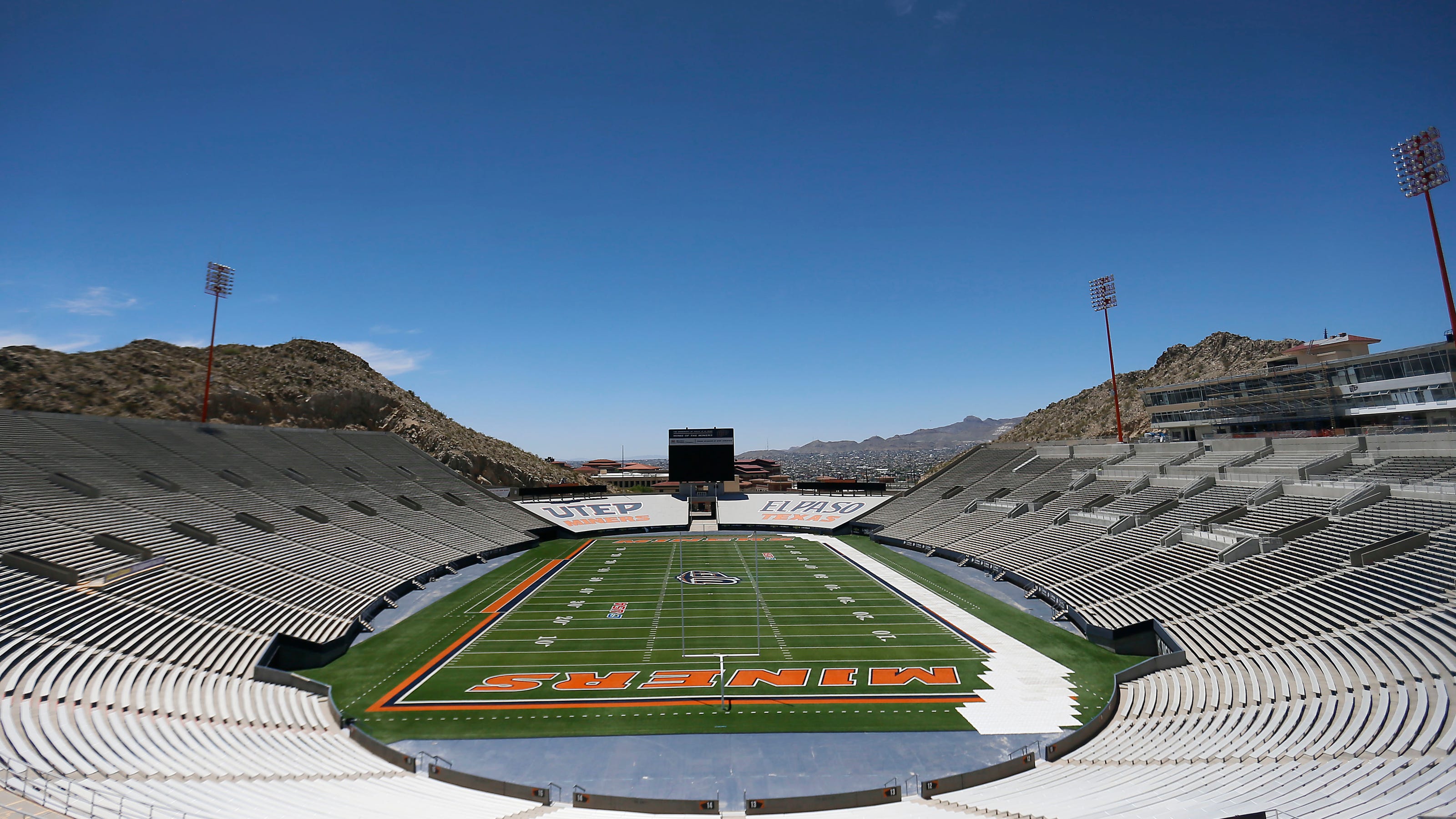 UTEP Sun Bowl construction on target for September finish