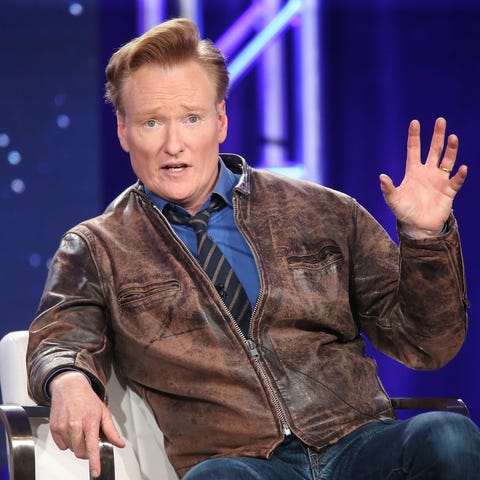 In the documentary "Dads," TV host Conan O'Brien s