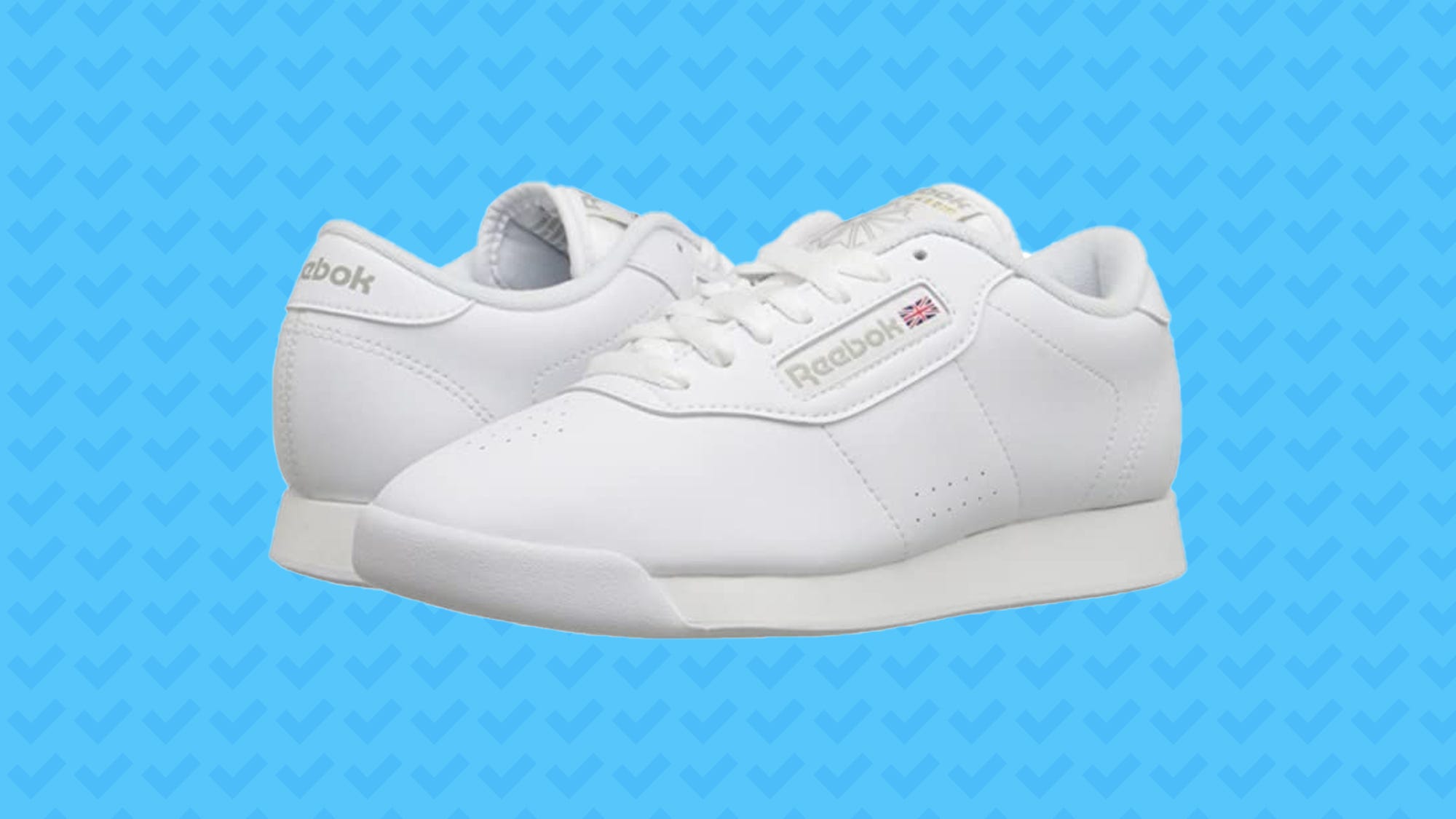 white reebok aerobic shoes