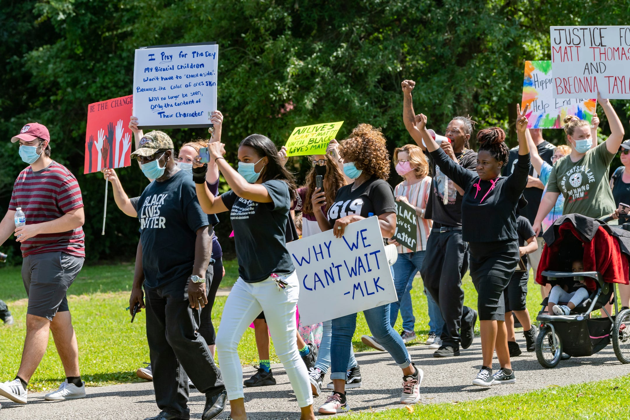 He d felt hate but love led him to speak at Black Lives Matter rally