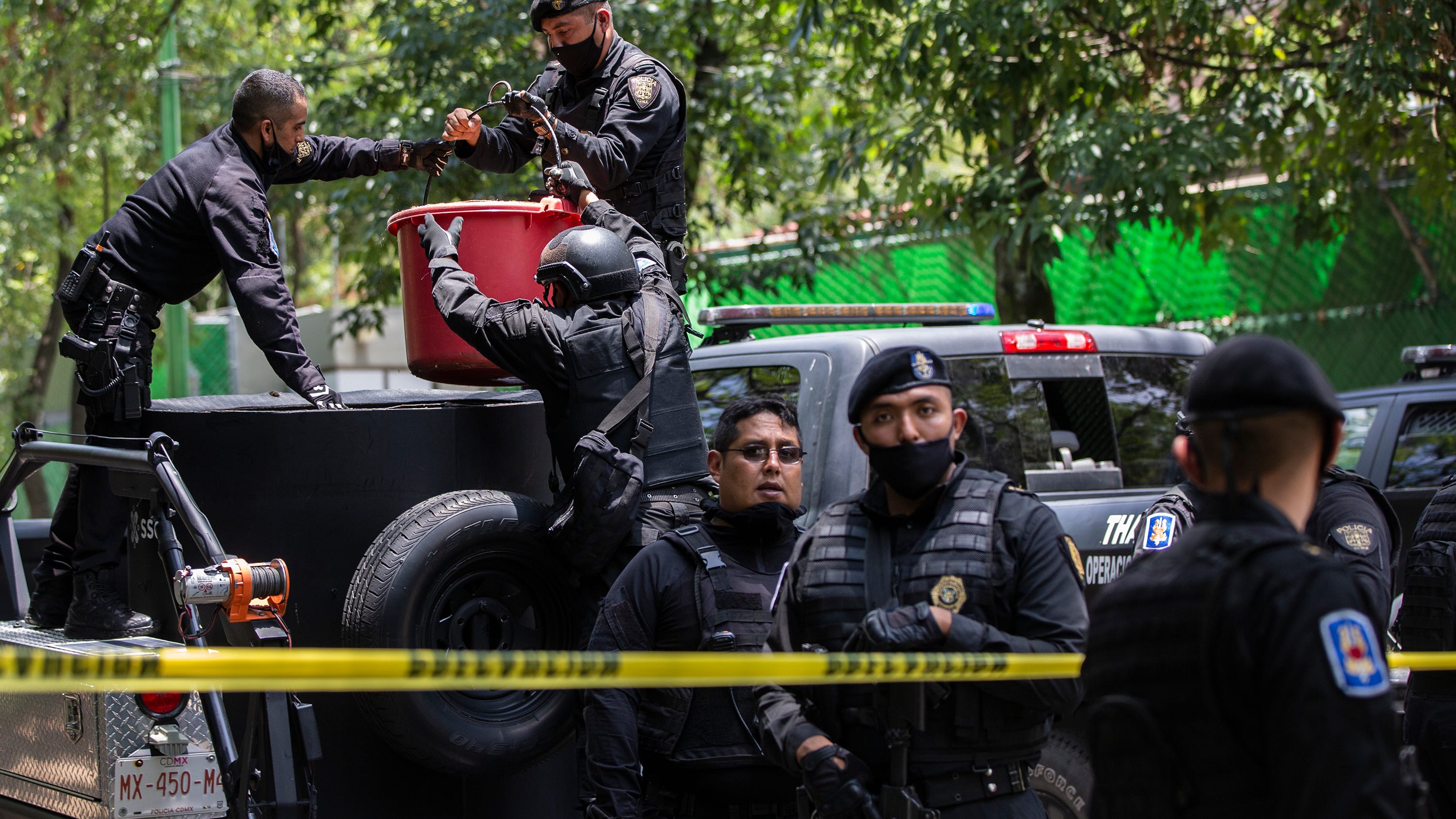 CJNG cartel is blamed in deadly attack on Mexico City police chief