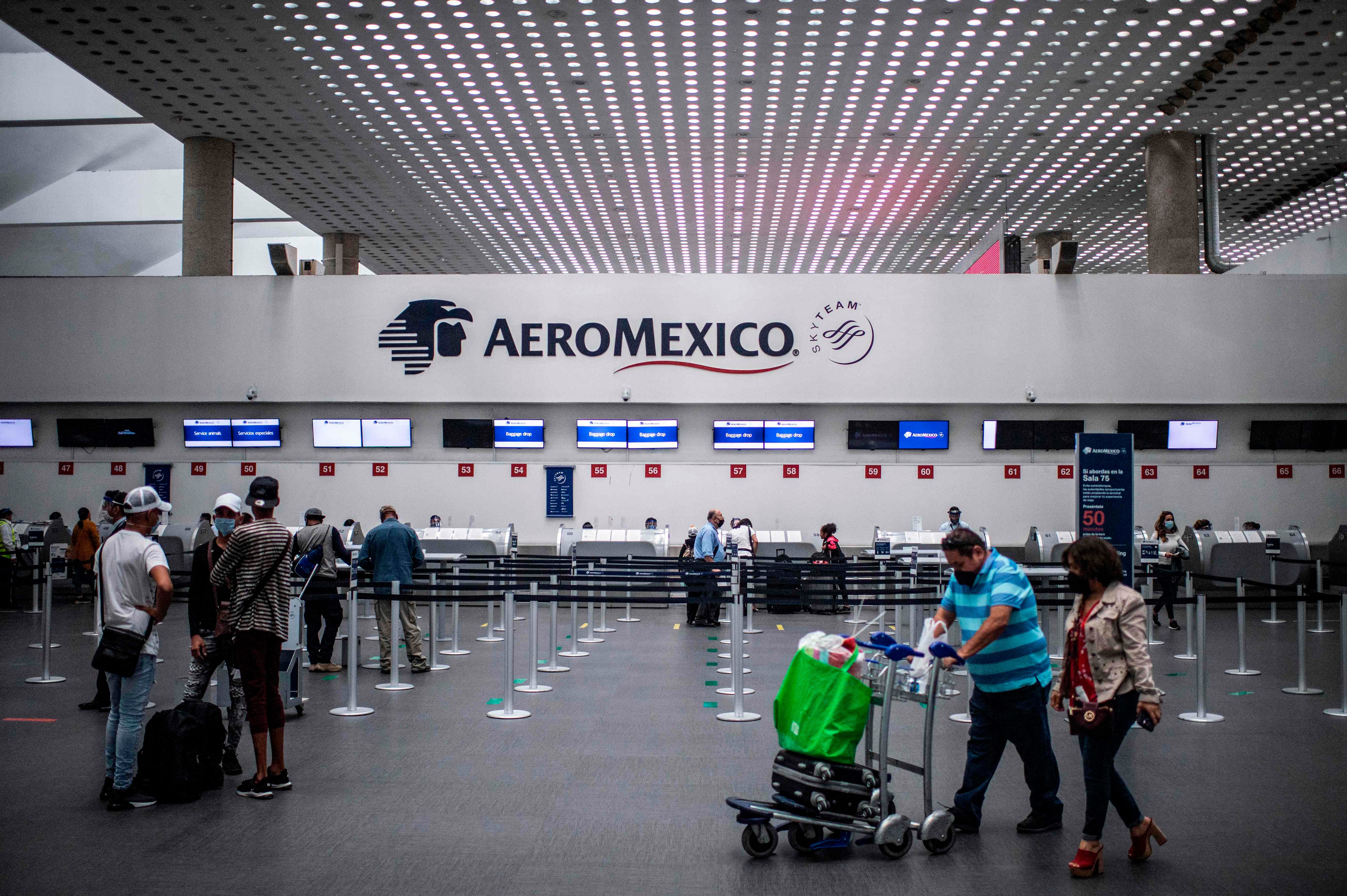 aeromexico international baggage